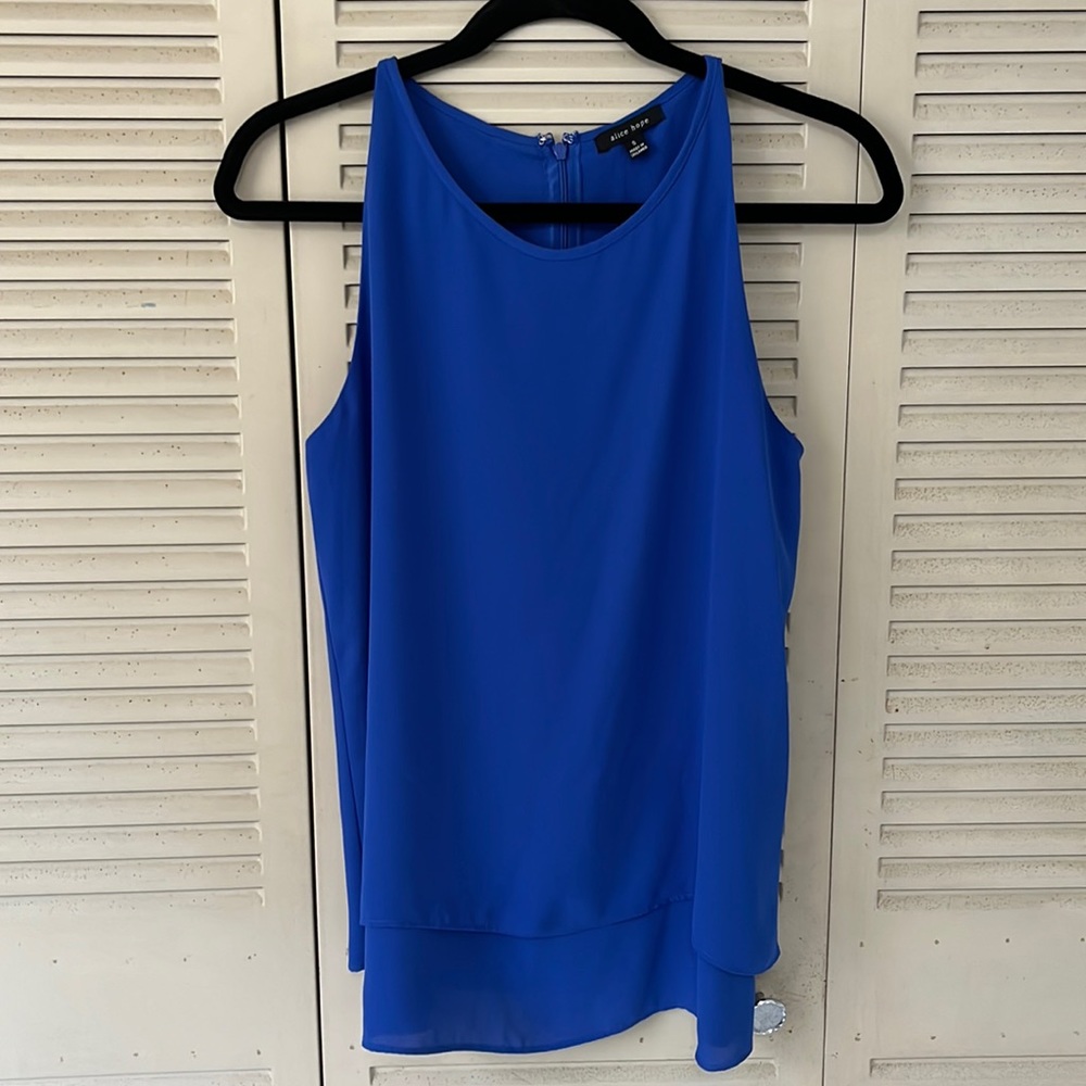 Alice Hope, Blue Blouse, Size S